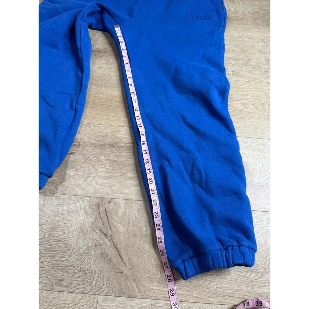 EUC Unisex Women Men Comft limited edition cobalt blue cloud sweatpants size XL